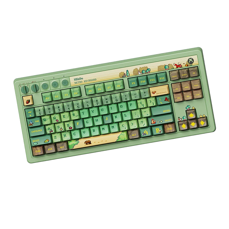 8BitDo Retro 87 Mechanical Keyboard Side