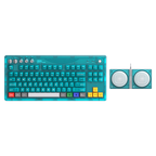 8BitDo Retro 87 Mechanical Keyboard (Clear Blue-Shipping in mid-August)