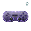 8BitDo Sn30 Pro Bluetooth Gamepad Crystal Purple Front