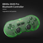 8BitDo Sn30 Pro Bluetooth Gamepad Jade Green Side