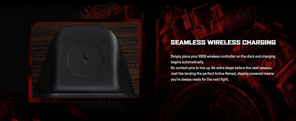 8BitDo Ultimate Charging Dock for Xbox Gow Detail