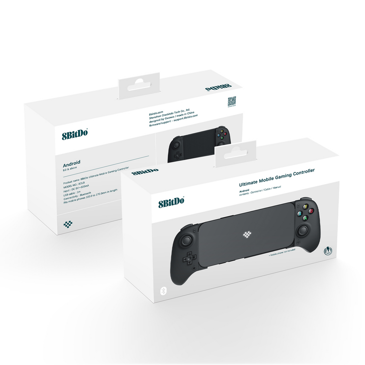 8BitDo Ultimate Mobile Gaming Controller Black Pack