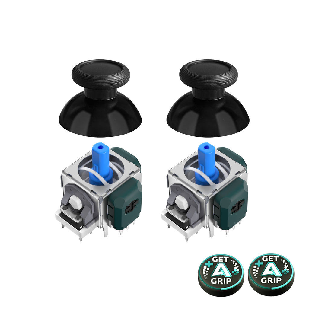 AKNES HallPi V6 TMR Joystick Replacement for DS5/DS4/Switch Pro/Xbox Series - 1 Pair (AK205)