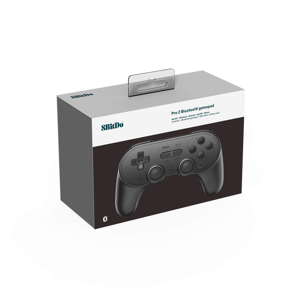 8BitDo Pro 2 Bluetooth Gamepad - Hall Effect Joystick (80GK)
