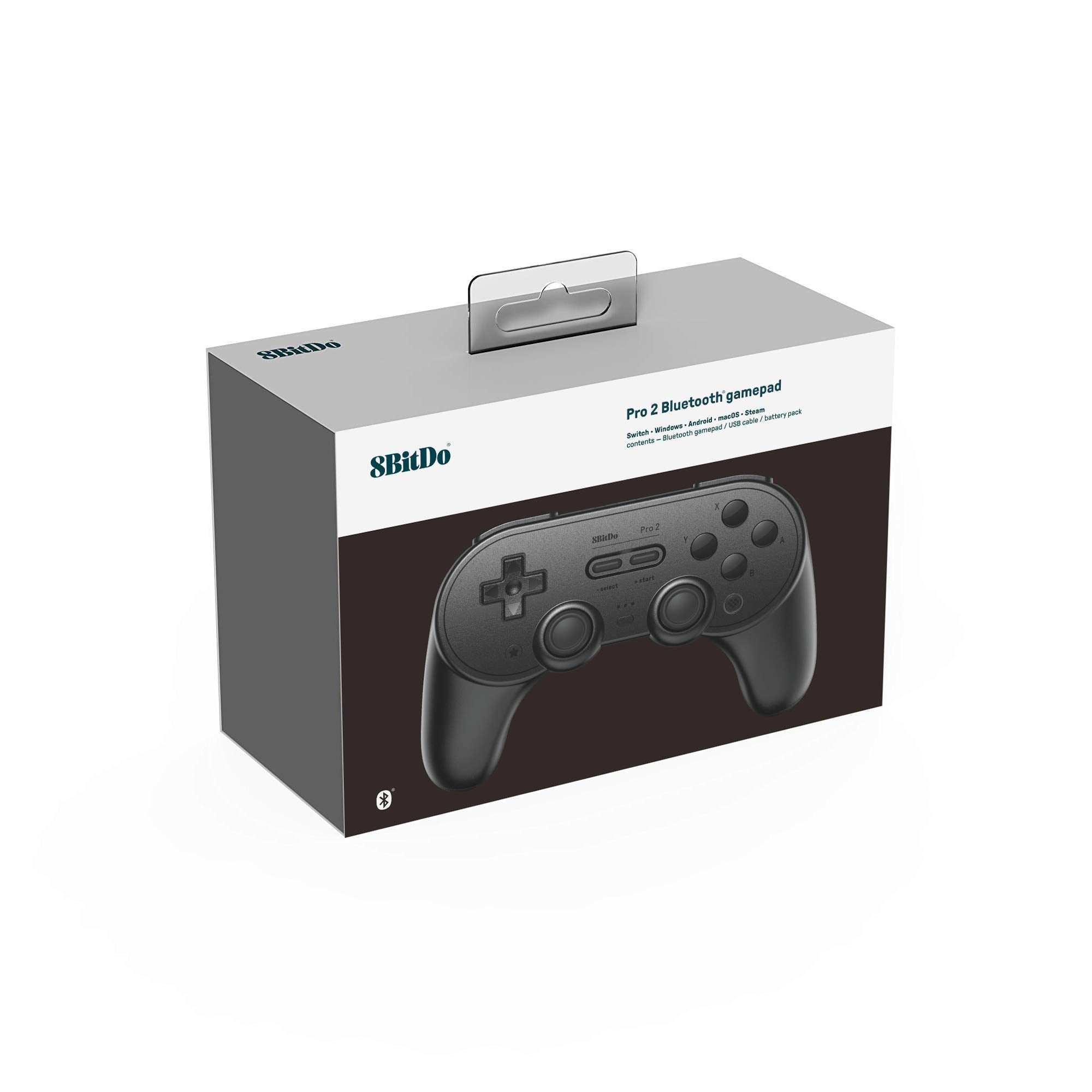 8BitDo Pro 2 Bluetooth Gamepad - Hall Effect Joystick (80GK)