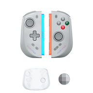 [Engraving] Mobapad M12 HD/M12S 3rd-party Switch 2 Joypad with Custom Laser Engraving - Retro Gray / No Grip / No Bundle