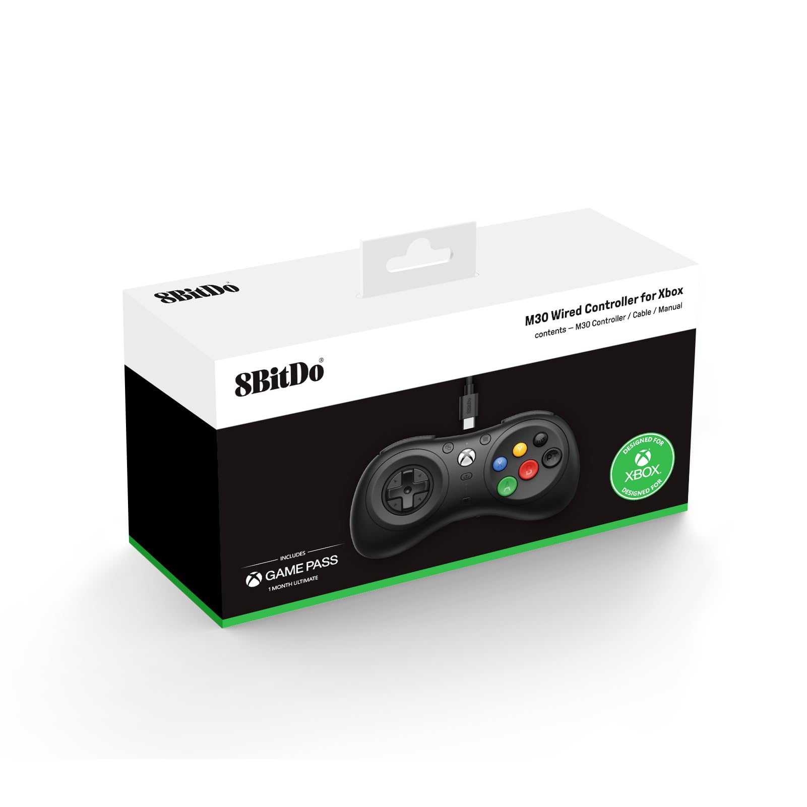 8BitDo M30 Wired Controller for Xbox