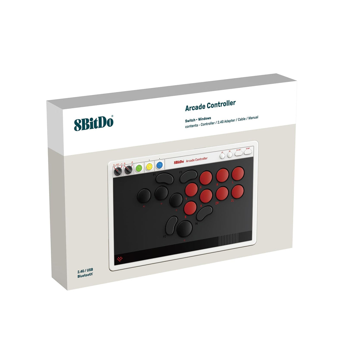 8BitDo All-Button Arcade Controller (80FG)