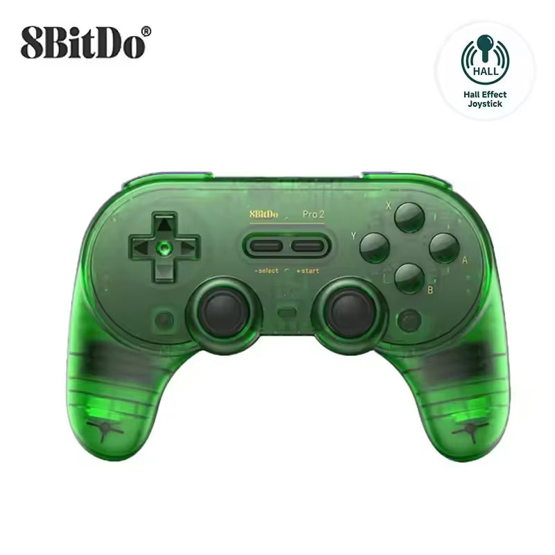 8BitDo Pro 2 Bluetooth Gamepad - Hall Effect Joystick (80GK)