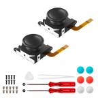 GuliKit TMR Joystick for Switch LCD, Switch OLED/Lite JoyCon with Tools (NS40T) - 1 Pair