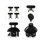 GuliKit 720° Adjustable Tension TMR Magnetic Joystick Replacement Kit with 3 Pairs Thumbstick Caps - 1 Pair(NS55)