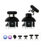 GuliKit 720° Adjustable Tension TMR Magnetic Joystick Replacement Kit with 3 Pairs Thumbstick Caps - 1 Pair(NS55)