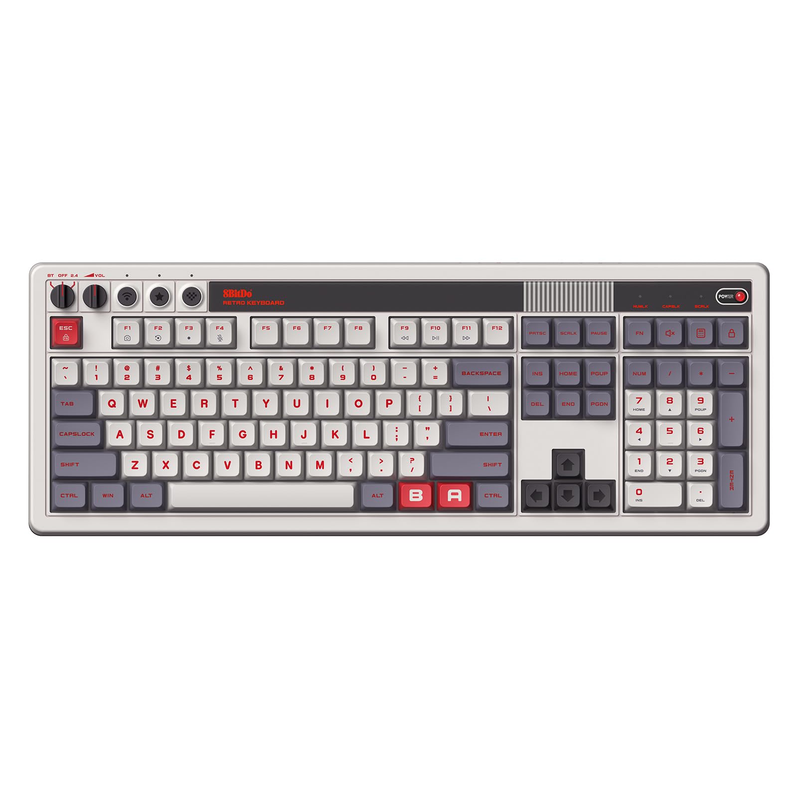 8BitDo Retro 108 Mechanical Keyboard