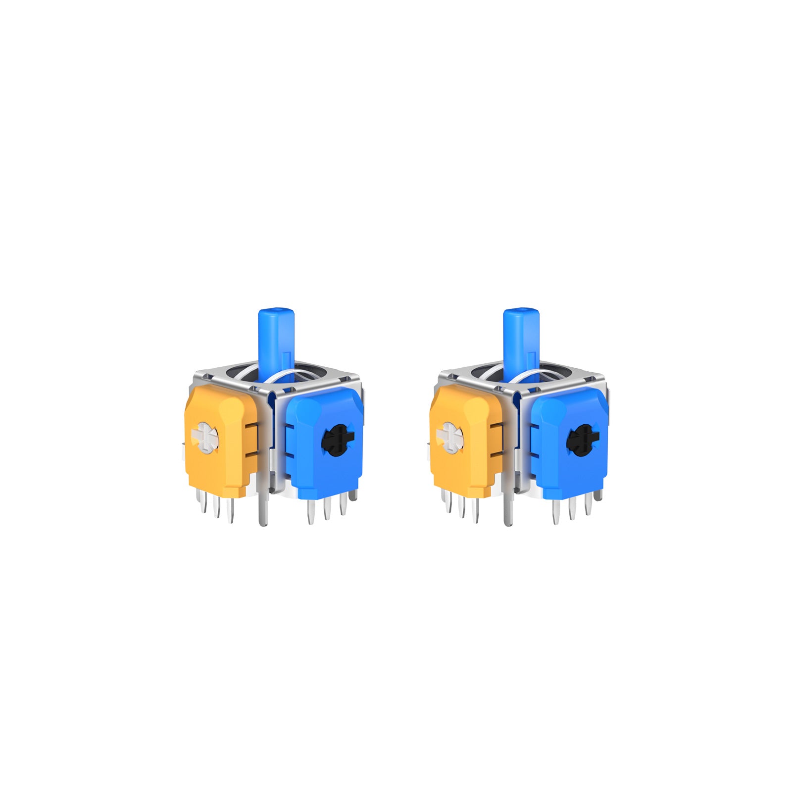 AKNES HallPi V6 TMR Joystick Replacement for DS5/DS4/Switch Pro/Xbox Series - 1 Pair (AK205)