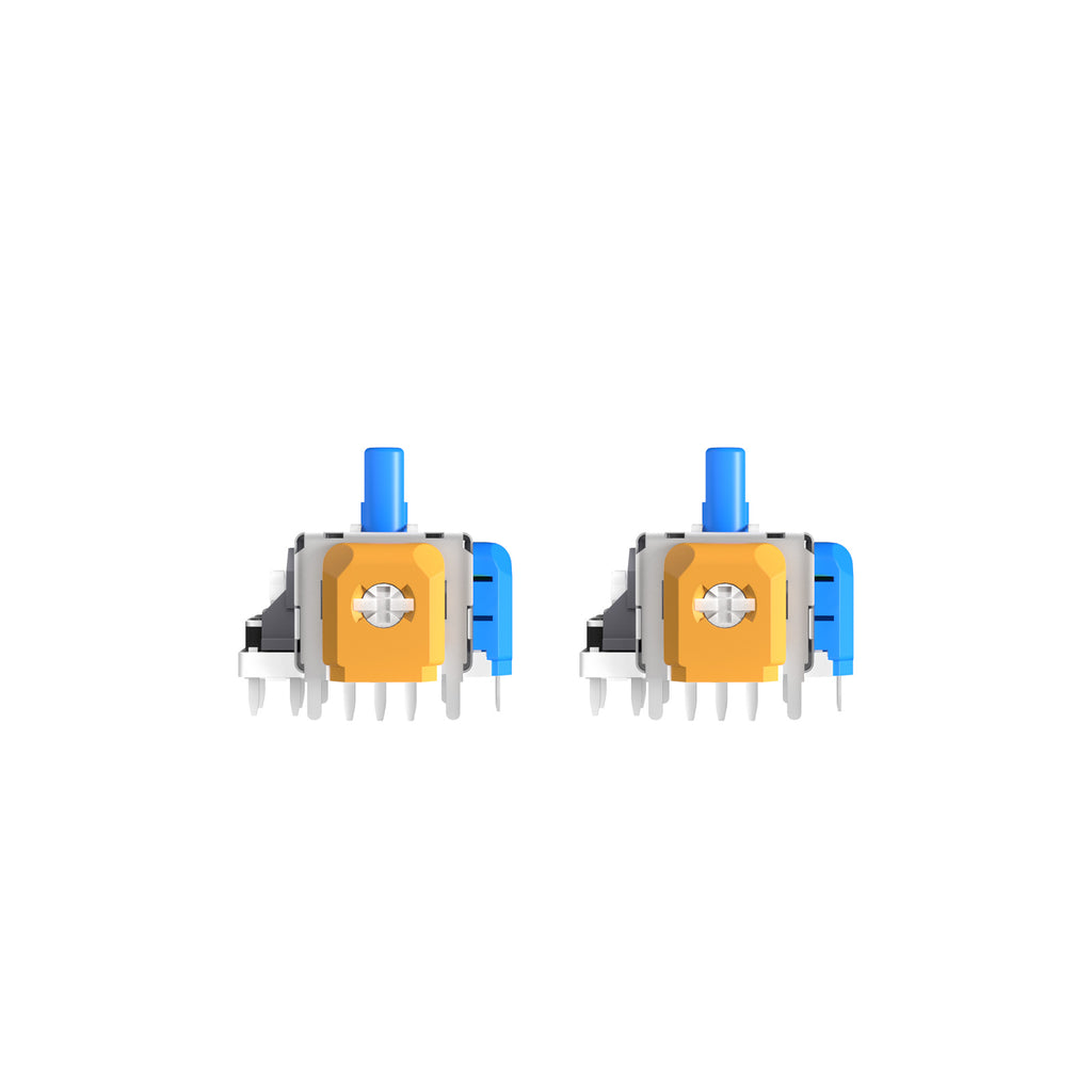AKNES HallPi V6 TMR Joystick Replacement for DS5/DS4/Switch Pro/Xbox Series - 1 Pair (AK205)
