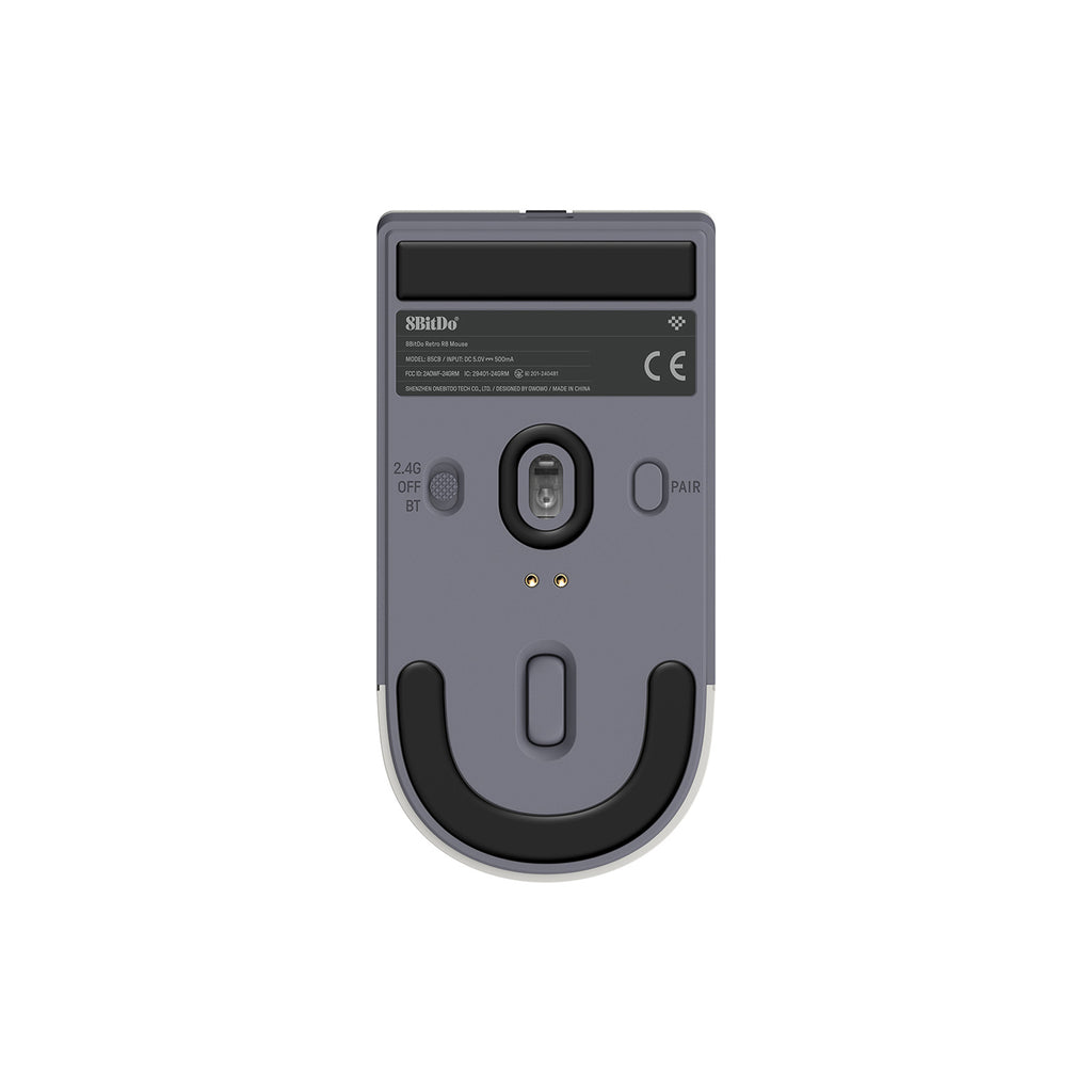 8BitDo Retro R8 Mouse with Charging Dock