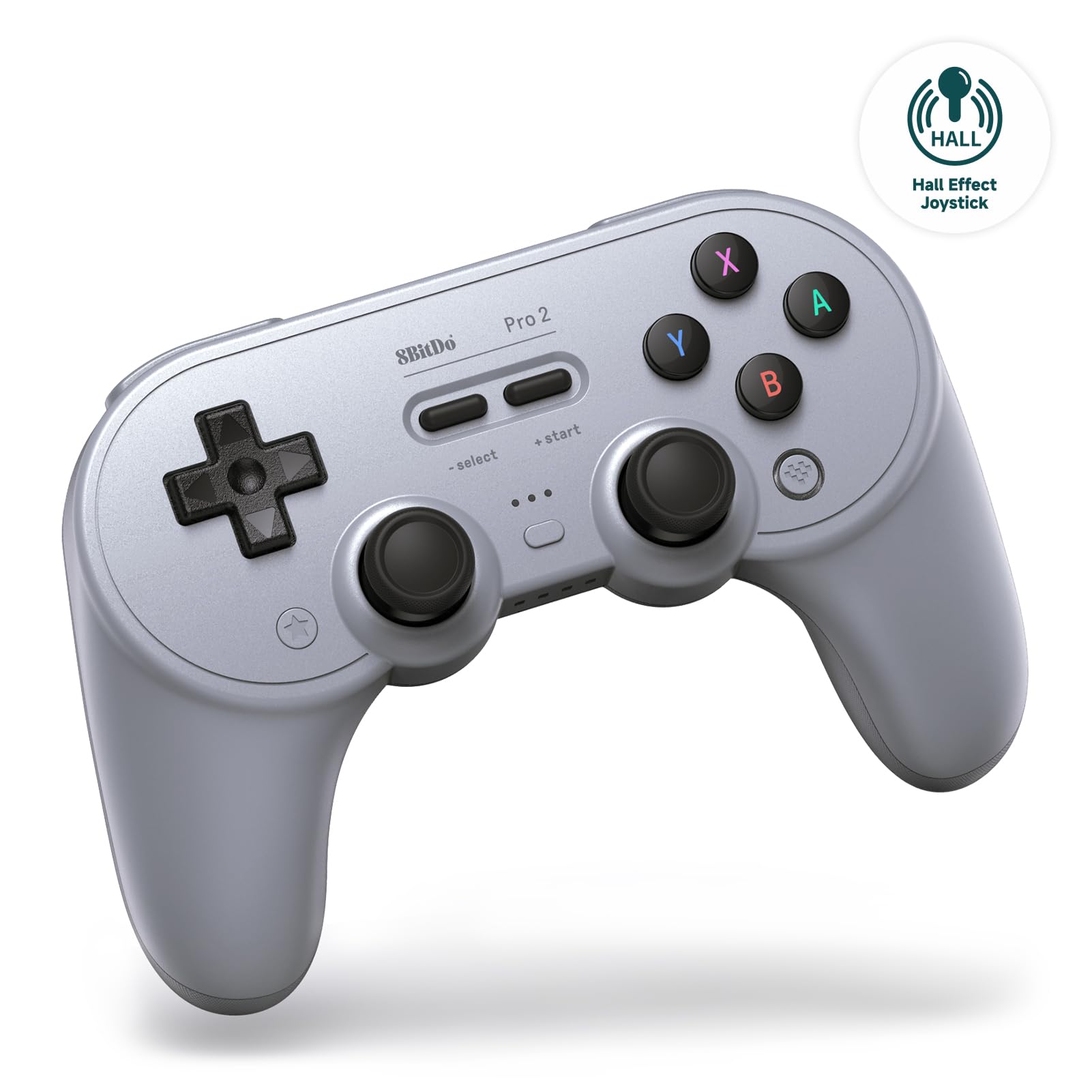 8BitDo Pro 2 Bluetooth Gamepad - Hall Effect Joystick (80GK)