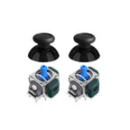 AKNES HallPi V6 TMR Joystick Replacement for DS5/DS4/Switch Pro/Xbox Series - 1 Pair (AK205)