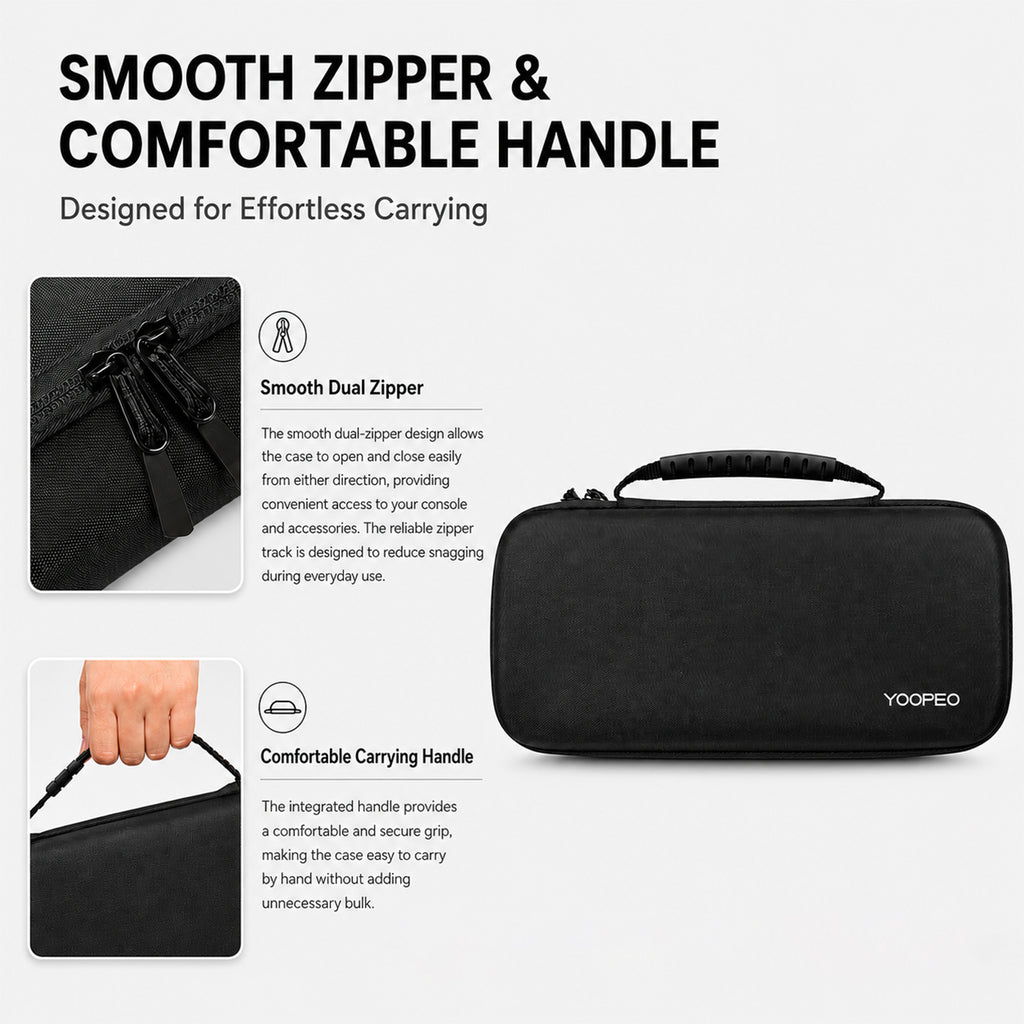 YOOPEO Carrying Case for Nintendo Switch 2 Joy-Con 2, MOBAPAD M12 Series and NYXI Hyperion 3