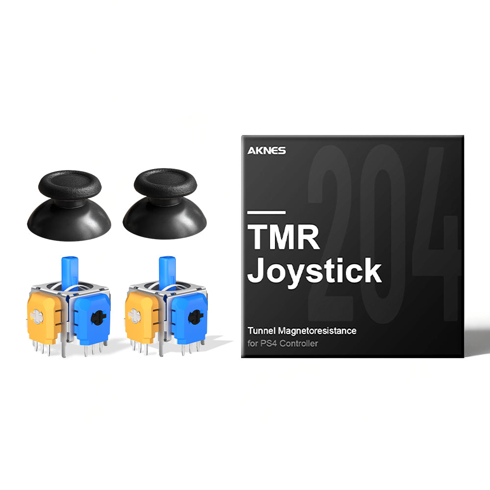 AKNES HallPi V6 TMR Joystick Replacement for DS5/DS4/Switch Pro/Xbox Series - 1 Pair (AK205)