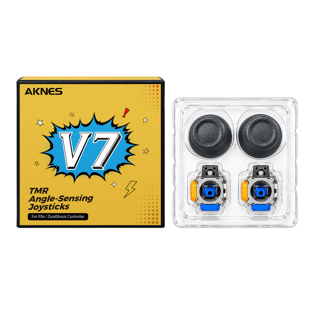 AKNES HallPi V7 TMR Angle-Sensing Joysticks (AK208/AK209)