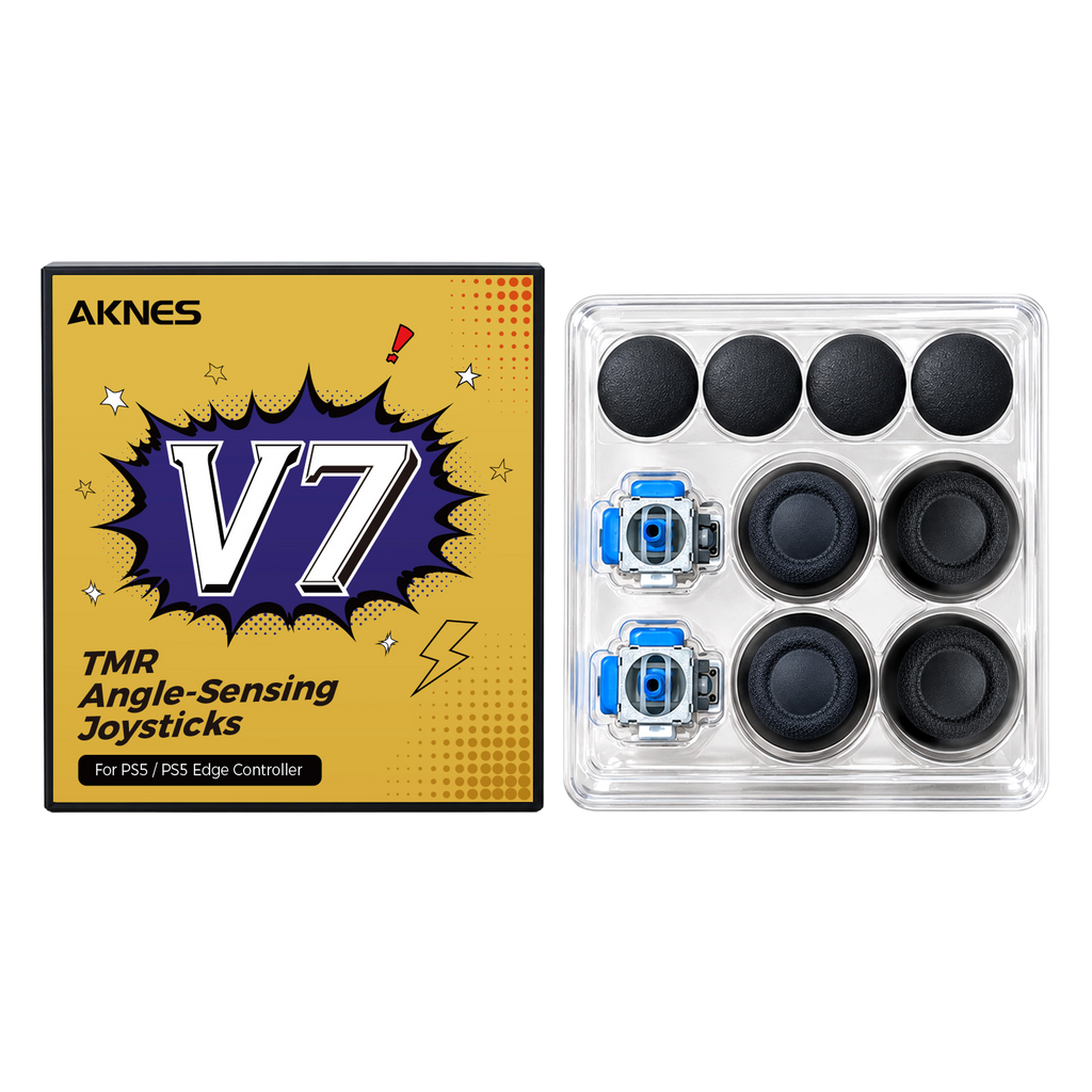 AKNES HallPi V7 TMR Angle-Sensing Joysticks (AK208/AK209)
