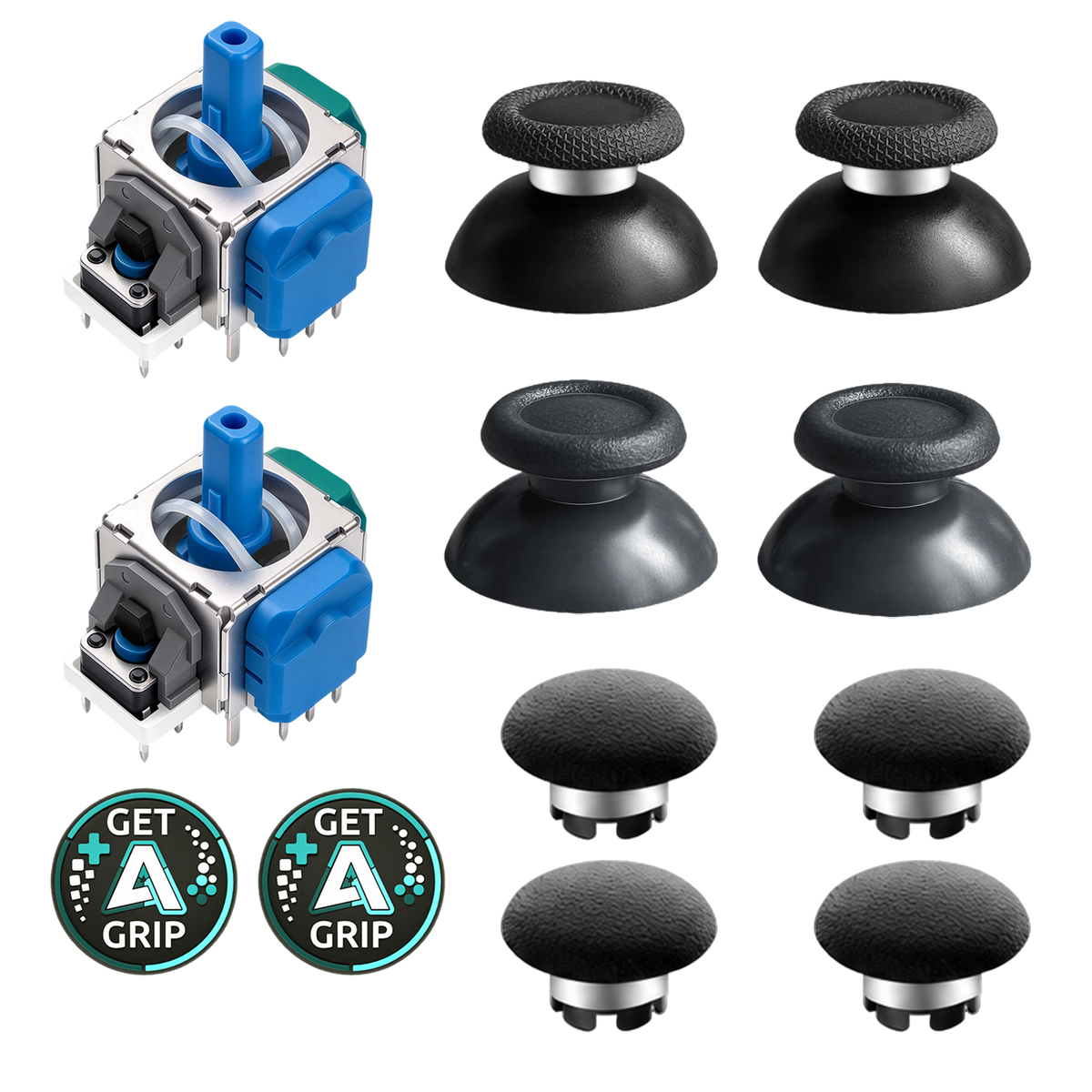AKNES HallPi V7 TMR Angle-Sensing Joysticks (AK208/AK209)