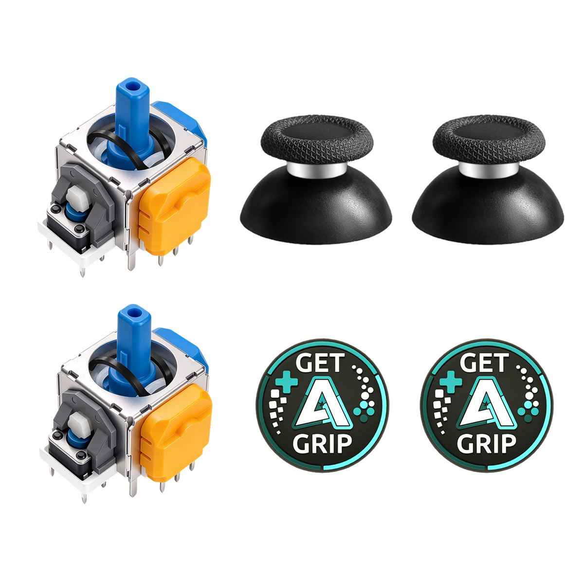 AKNES HallPi V7 TMR Angle-Sensing Joysticks (AK208/AK209)