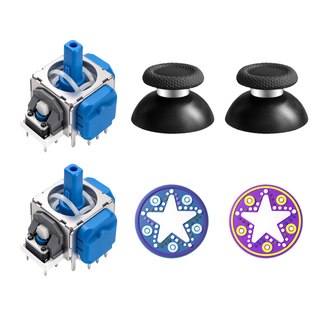 AKNES HallPi V7 TMR Angle-Sensing Joysticks (AK208/AK209)