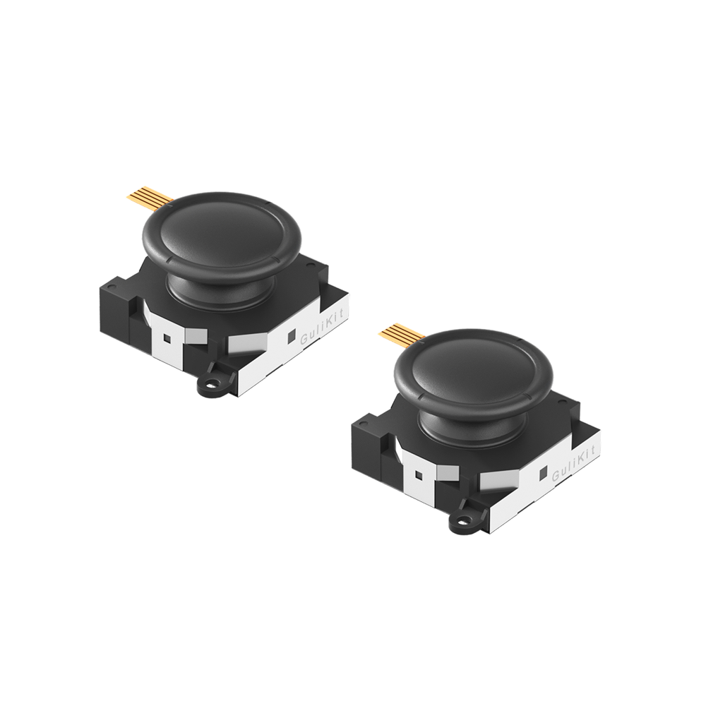 GuliKit TMR Joystick for Switch LCD, Switch OLED/Lite JoyCon with Tools (NS40T) - 1 Pair