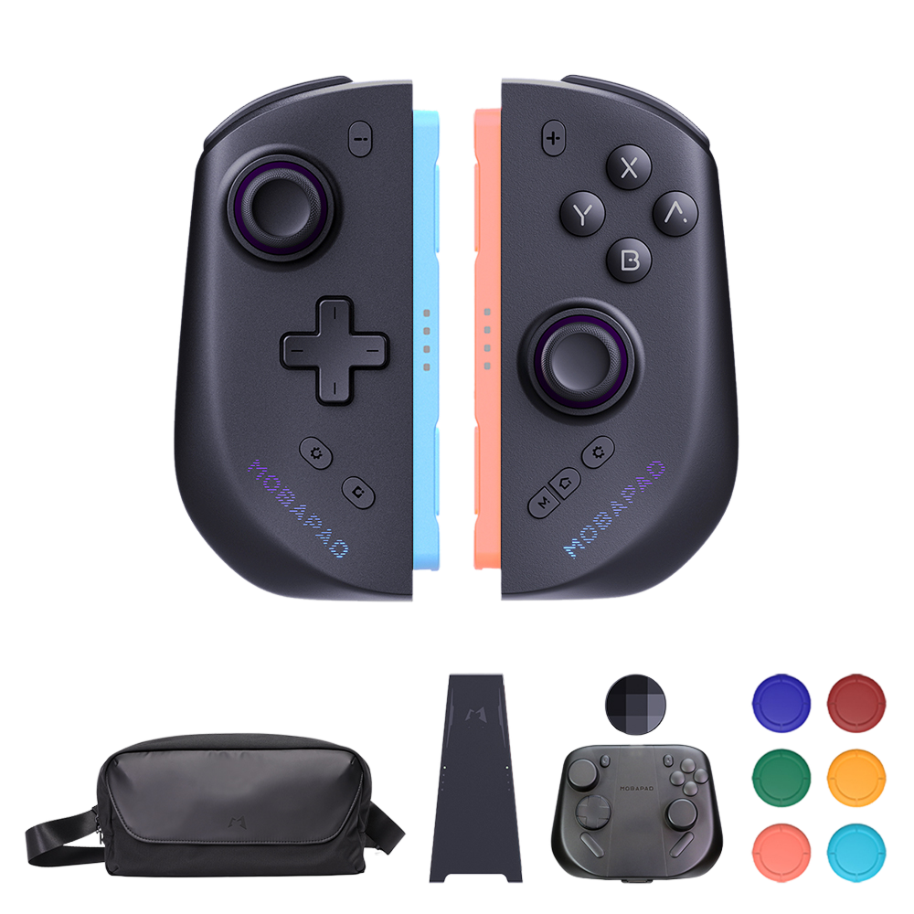 MOBAPA M12 HD with Charging Grip 3rd-party Switch 2 Joy-con