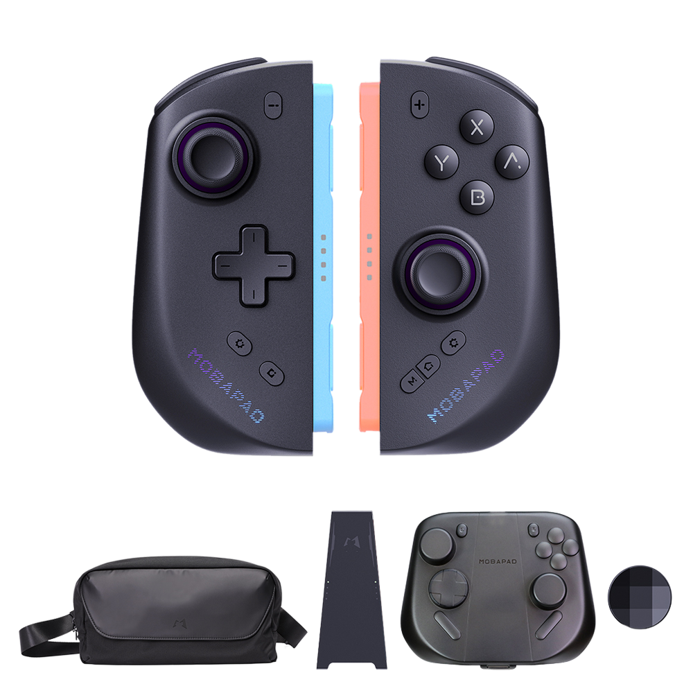 MOBAPA M12 HD with Charging Grip 3rd-party Switch 2 Joy-con
