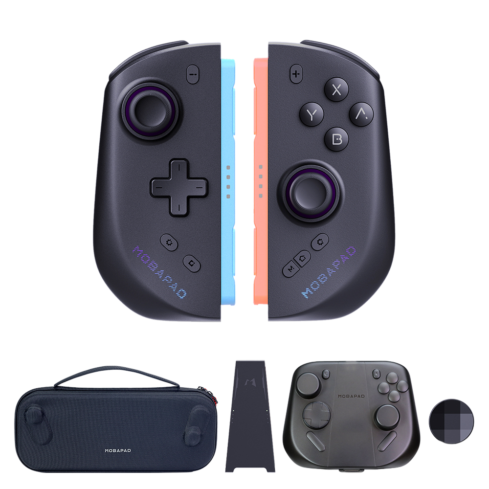 MOBAPA M12 HD with Charging Grip 3rd-party Switch 2 Joy-con