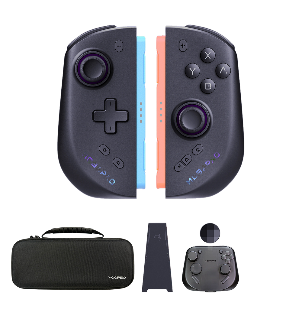 MOBAPA M12 HD with Charging Grip 3rd-party Switch 2 Joy-con