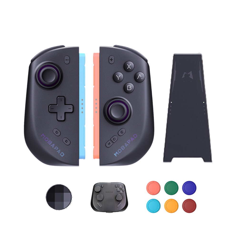 MOBAPA M12 HD with Charging Grip 3rd-party Switch 2 Joy-con