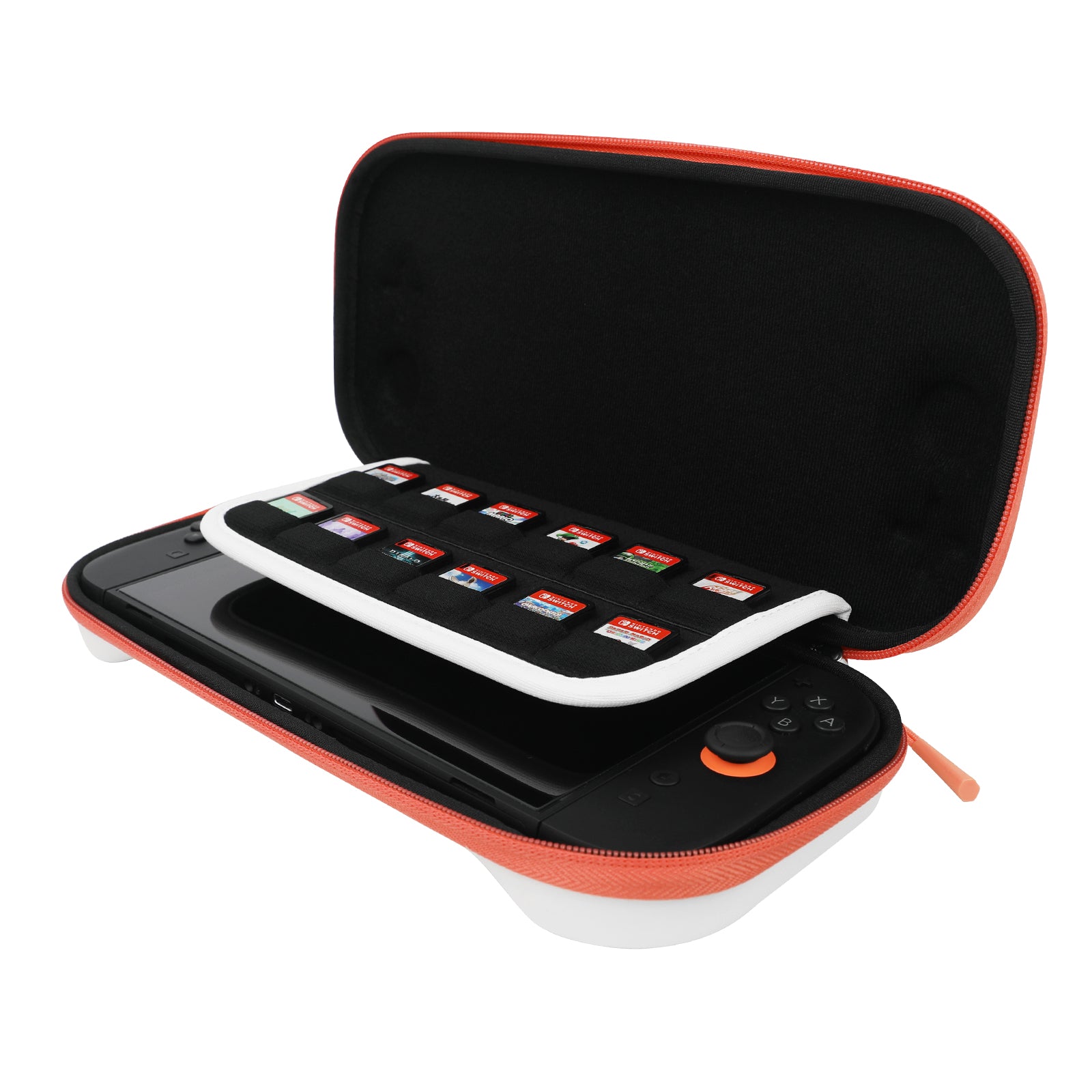 Mobapad P1 Carrying Case for Nintendo Switch 2-Ultra-Slim, Shockproof, Joystick-Safe with Premium YKK Zippers