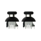 GuliKit 720° Adjustable Tension TMR Magnetic Joystick Replacement Kit with 3 Pairs Thumbstick Caps - 1 Pair(NS55)