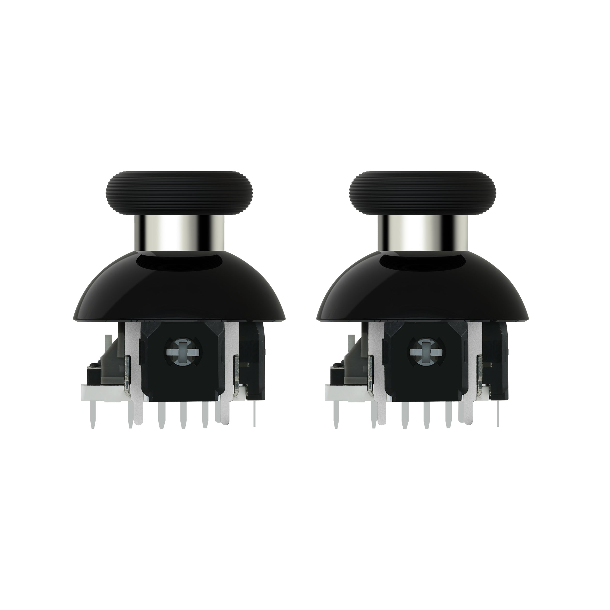 GuliKit 720° Adjustable Tension TMR Magnetic Joystick Replacement Kit with 3 Pairs Thumbstick Caps - 1 Pair(NS55)