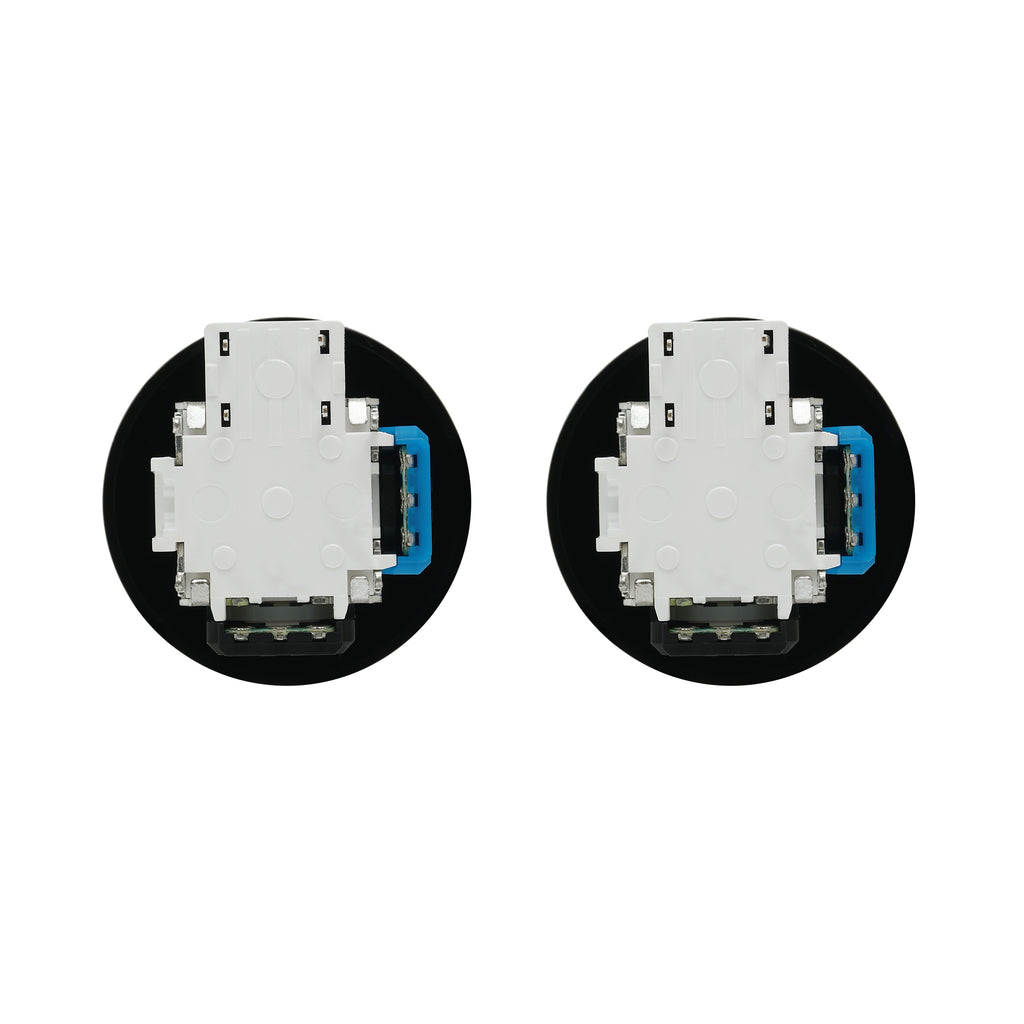GuliKit 720° Adjustable Tension TMR Magnetic Joystick Replacement Kit with 3 Pairs Thumbstick Caps - 1 Pair(NS55)
