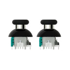 GuliKit 720° Adjustable Tension TMR Magnetic Joystick Replacement Kit with 3 Pairs Thumbstick Caps - 1 Pair(NS55)