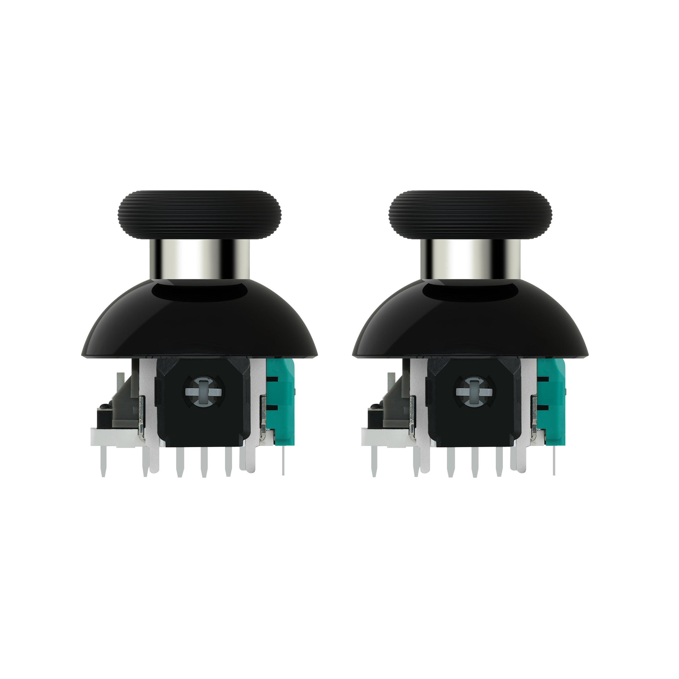 GuliKit 720° Adjustable Tension TMR Magnetic Joystick Replacement Kit with 3 Pairs Thumbstick Caps - 1 Pair(NS55)
