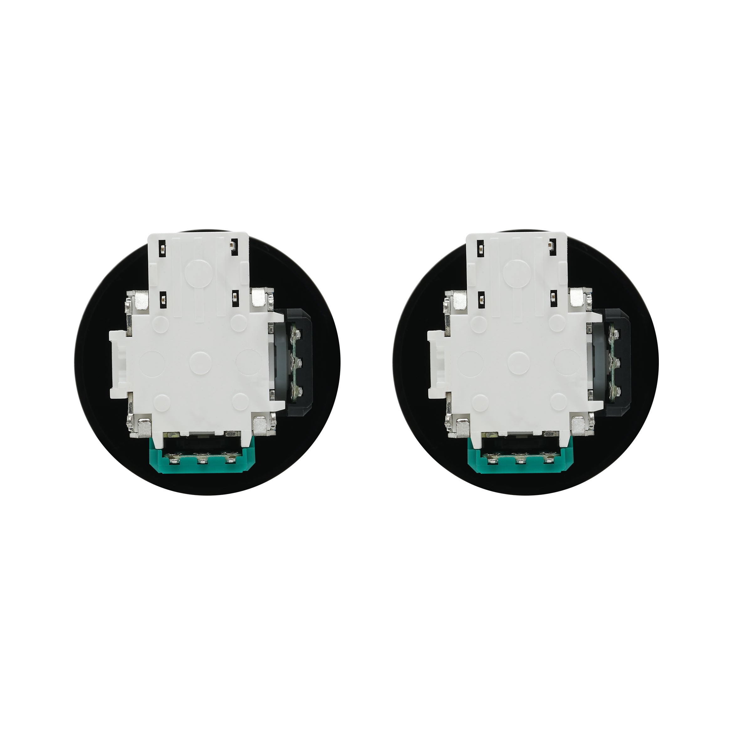 GuliKit 720° Adjustable Tension TMR Magnetic Joystick Replacement Kit with 3 Pairs Thumbstick Caps - 1 Pair(NS55)