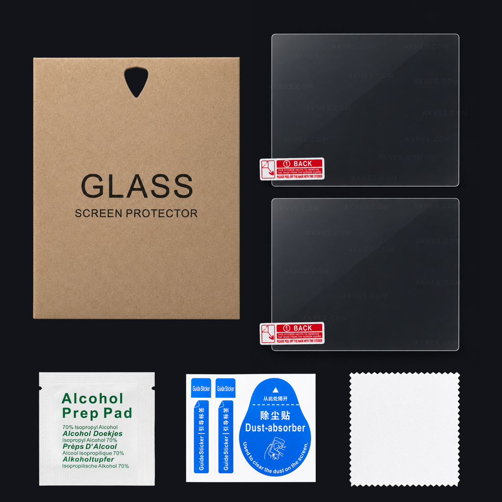 YOOPEO Tempered Glass Screen Protector for AYANEO Pocket Air Mini — 2-Pack