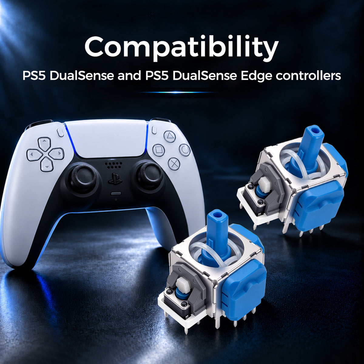AKNES HallPi V7 TMR Angle-Sensing Joysticks (AK208/AK209)